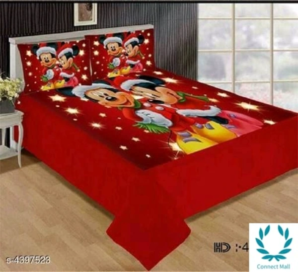 Velvet King Double Bedsheet - King (Length Size: 104 in Width Size: 95 in Pillow Length Size: 27 in Pillow Width Size: 17 in), Velvet